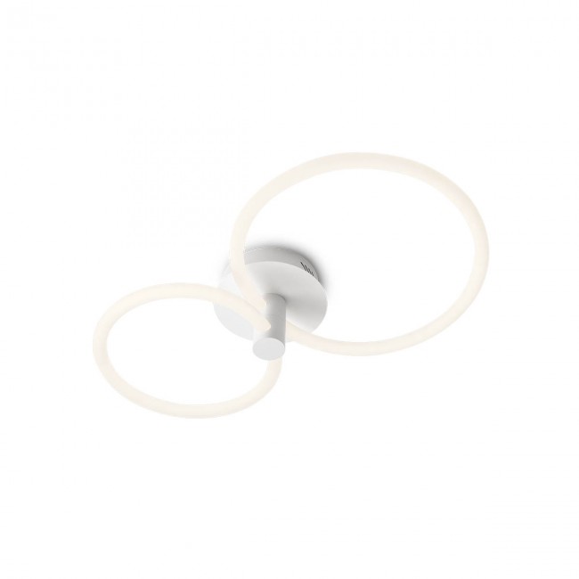 Redo Stropní LED svítidlo Spell, ø66cm Barva: Bílá