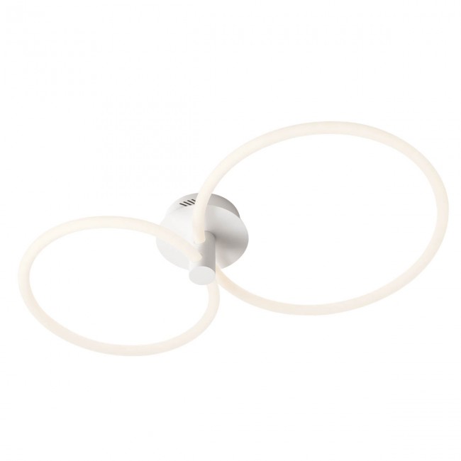 Redo Stropní LED svítidlo Spell, 2 kruhy, ø86cm Barva: Bílá