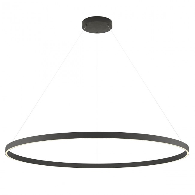 Redo Závěsné LED svítidlo Febe - kulaté, ø120cm Barva: Černá, Chromatičnost: 3000K