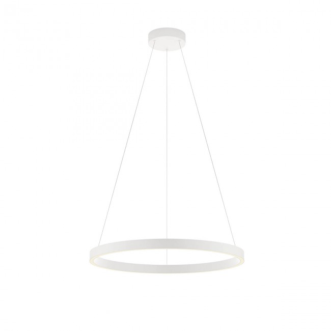 Redo Závěsné LED svítidlo Febe - kulaté ø60 cm Barva: Bílá, Chromatičnost: 4000K