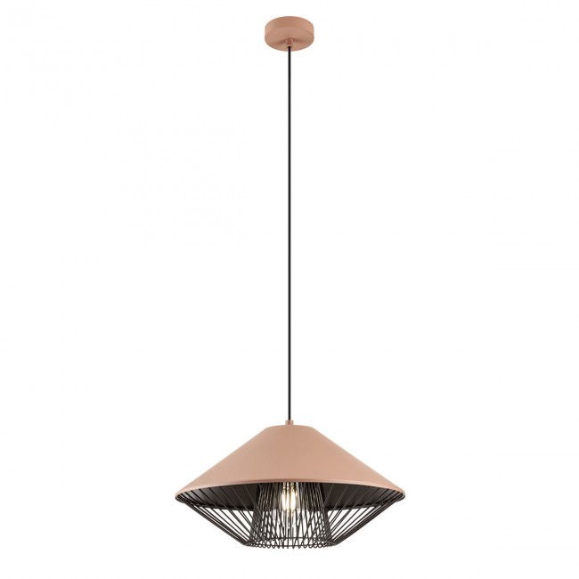 Redo Závěsné svítidlo Grill, ø39,6cm Barva: Hnědá