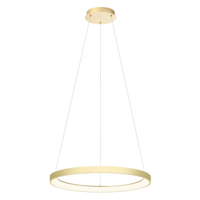 Redo Závěsné LED svítidlo Iconic, ø58cm Barva: Zlatá