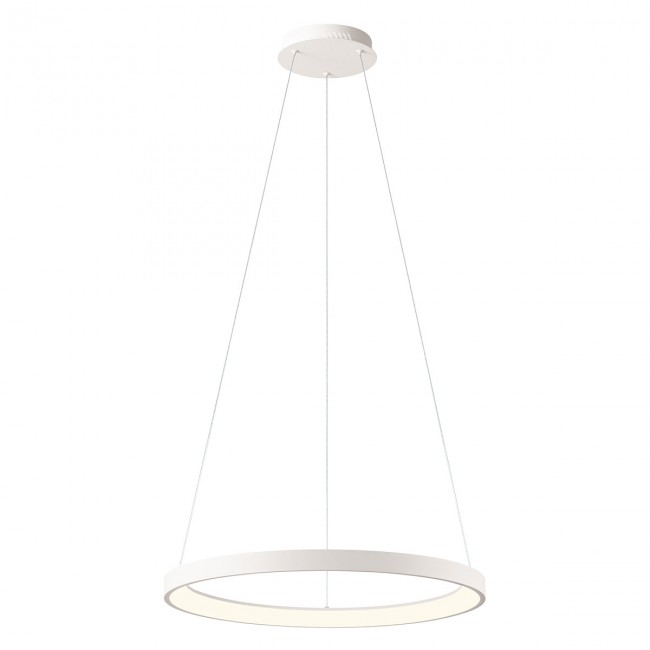 Redo Závěsné LED svítidlo Iconic, ø58cm Barva: Bílá