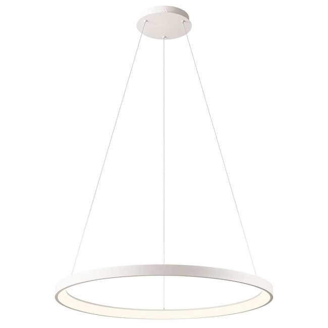 Redo Závěsné LED svítidlo Iconic, ø78cm Barva: Bílá