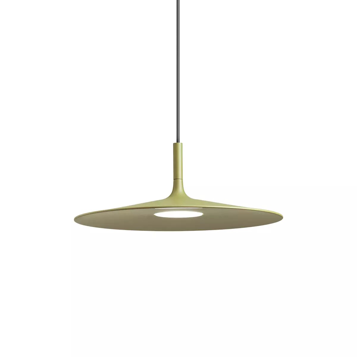 Redo Závěsné LED svítidlo Kai, ø40 cm Barva: Olivová