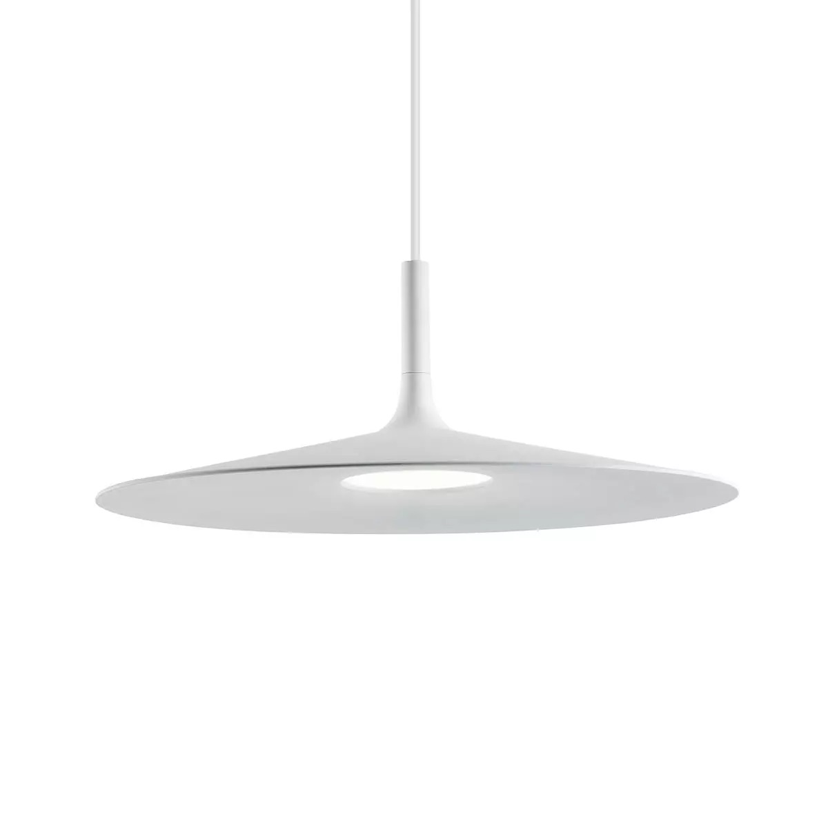 Redo Závěsné LED svítidlo Kai, ø55 cm Barva: Bílá