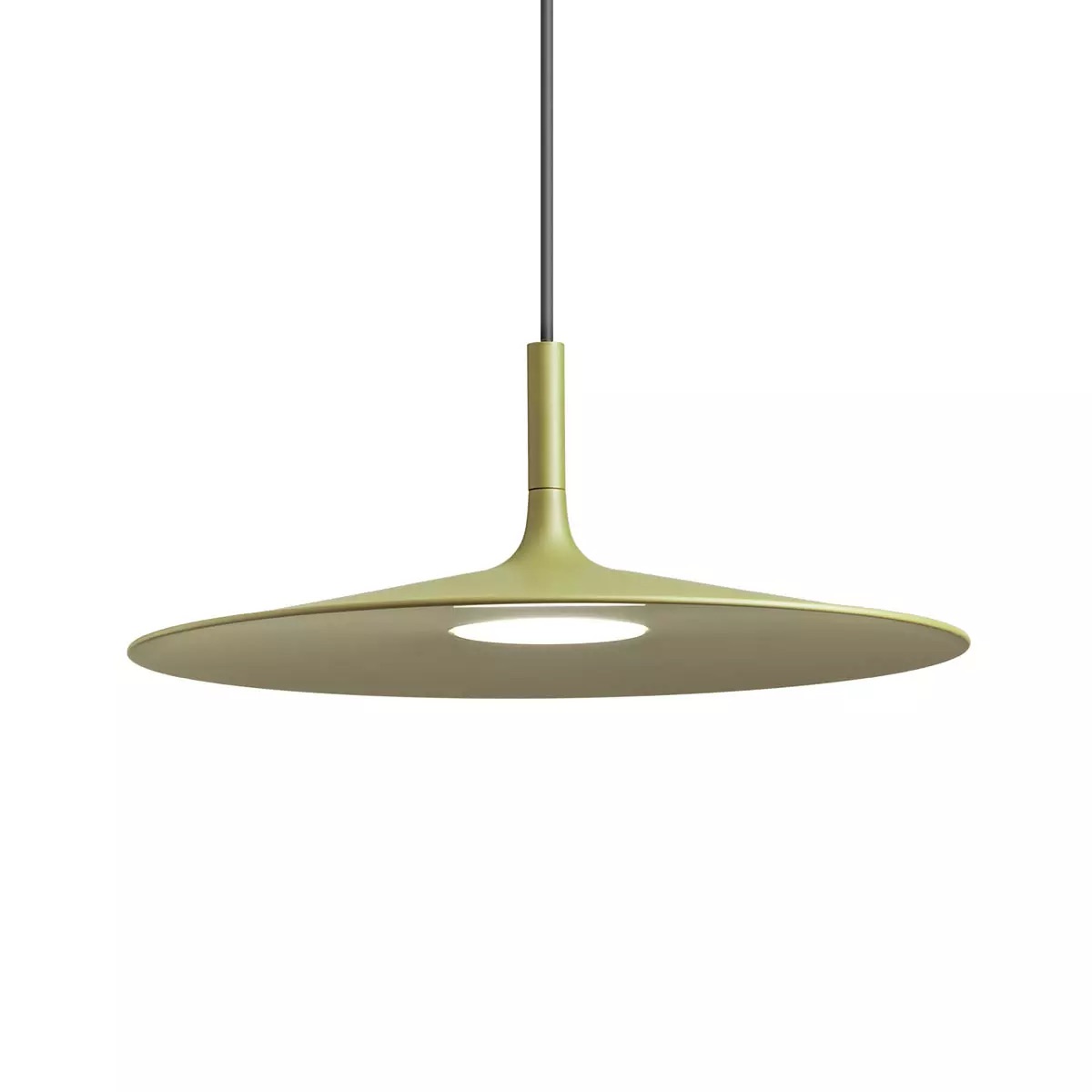 Redo Závěsné LED svítidlo Kai, ø55 cm Barva: Olivová