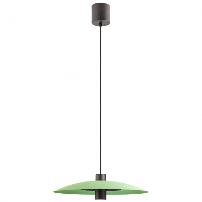 Redo Závěsné LED svítidlo Lars Ø35 cm Barva: Zelená