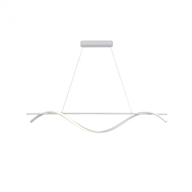 Redo Závěsné LED svítidlo Savage, ø 120cm Barva: písková bílá
