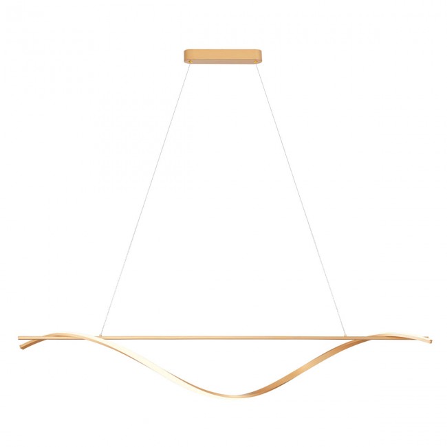 Redo Závěsné LED svítidlo Savage, ø 150cm Barva: Bronzová