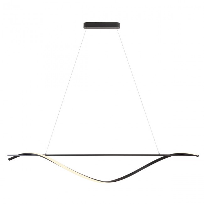 Redo Závěsné LED svítidlo Savage, ø 150cm Barva: písková černá