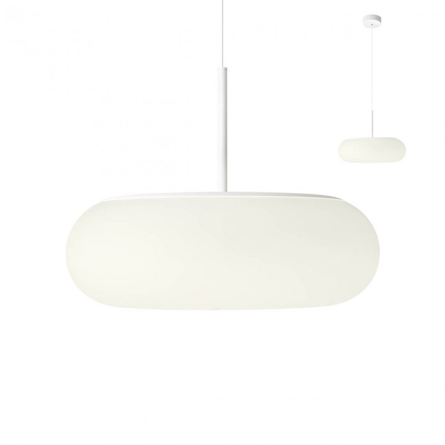 Redo Závěsná LED lampa Ubis, ø50cm