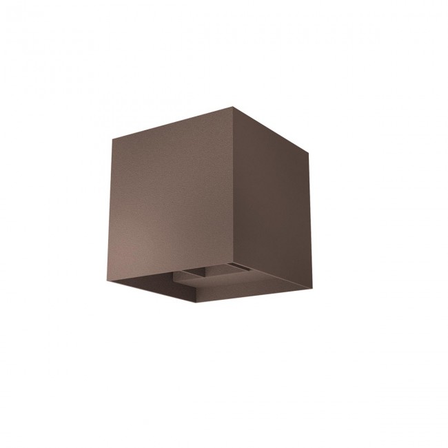 Redo Venkovní nástěnné svítidlo VARY d:120mm Barva: Hnědá, Chromatičnost: 4000K