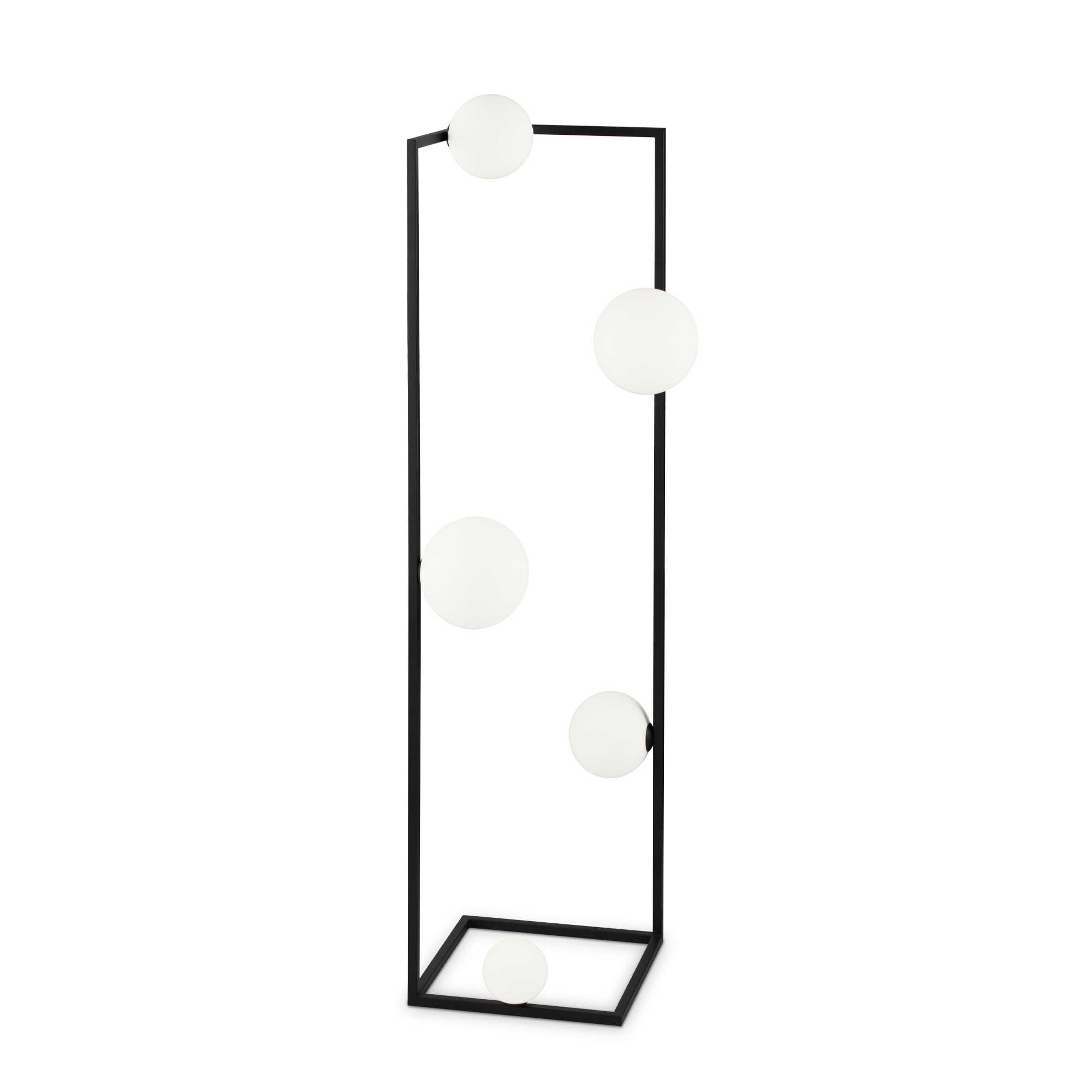 Ideal Lux Stojací lampa ANGOLO PT5 Barva: Černá