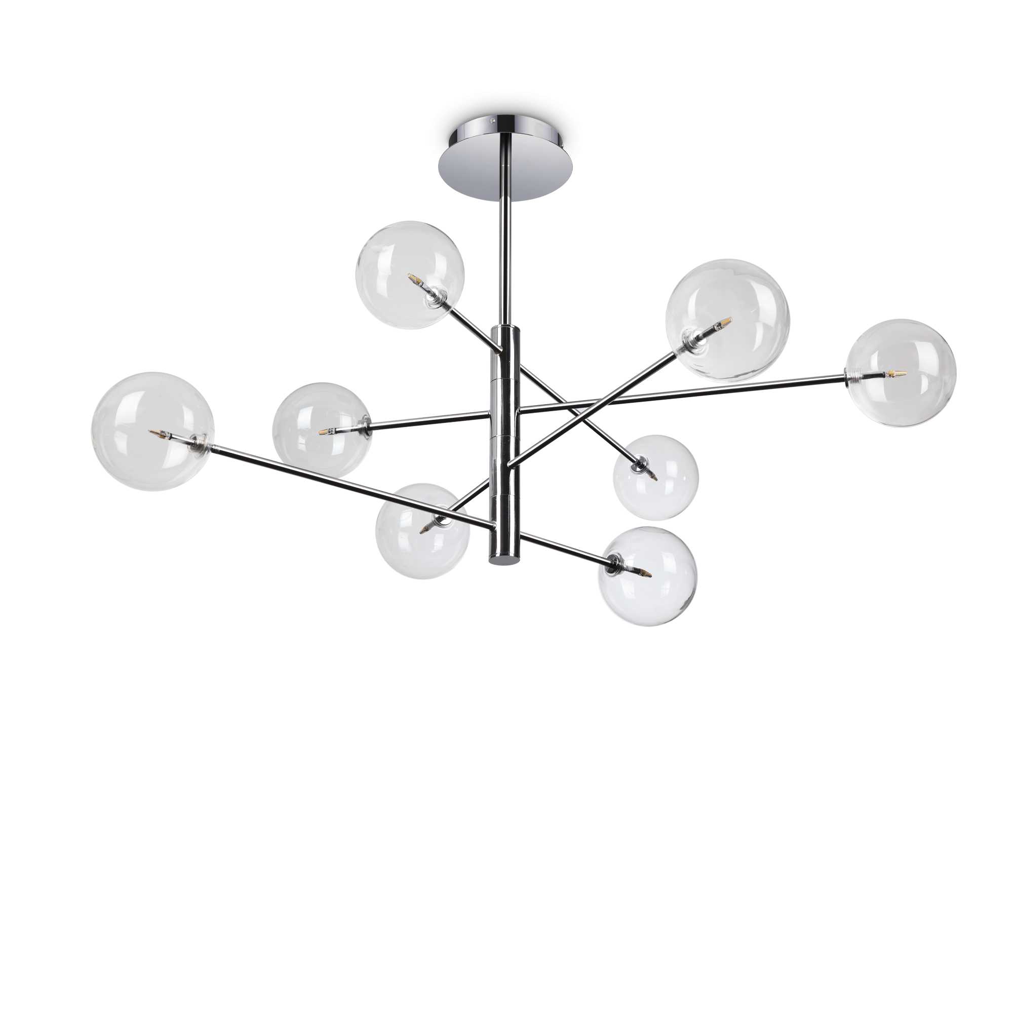 Ideal Lux Závěsné svítidlo EQUINOXE SP8 Barva: Chrom
