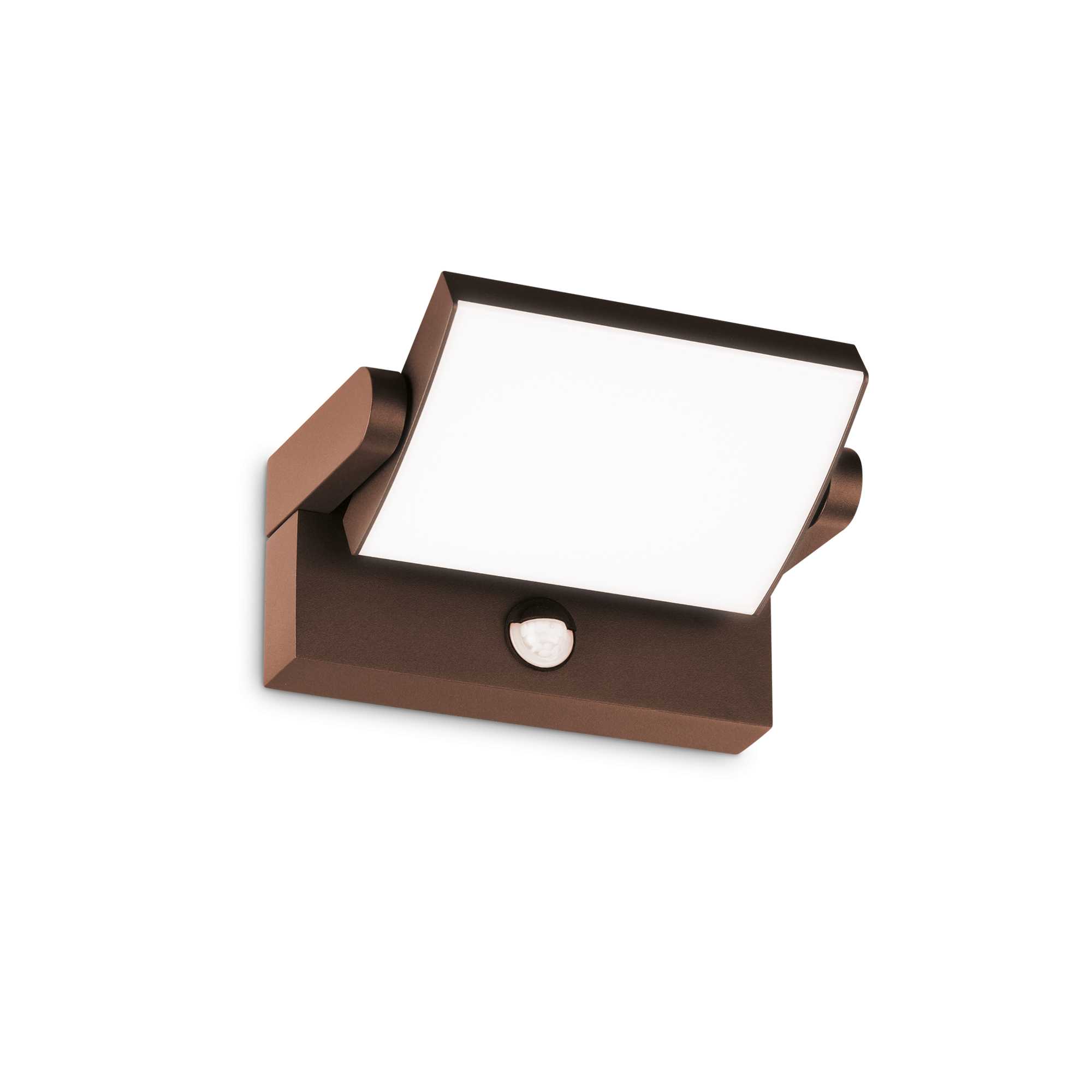 Ideal Lux Venkovní nástěnné LED svítidlo SWIPE se senzorem Barva: Kávová