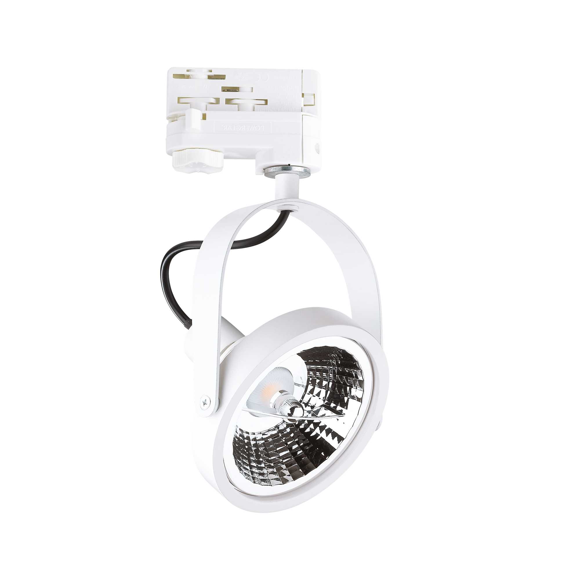 Ideal Lux LED reflektor GLIM TRACK Barva: Černá