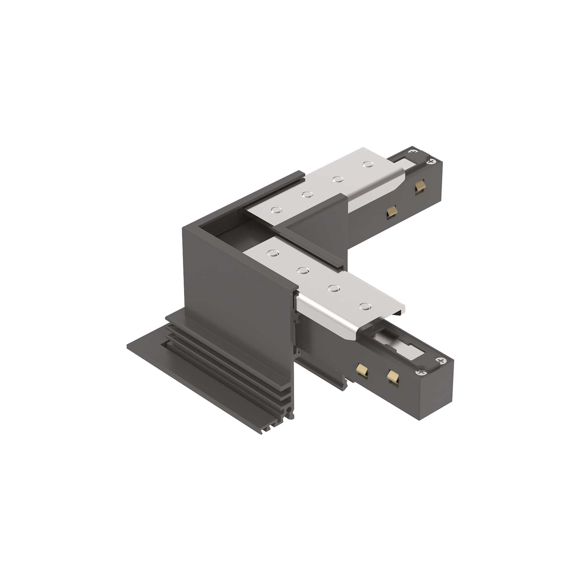 Ideal Lux Horizontální konektor EGO KIT RECESSED L ELECTR CONN HORIZ Barva: Černá, Stmívání: On-Off
