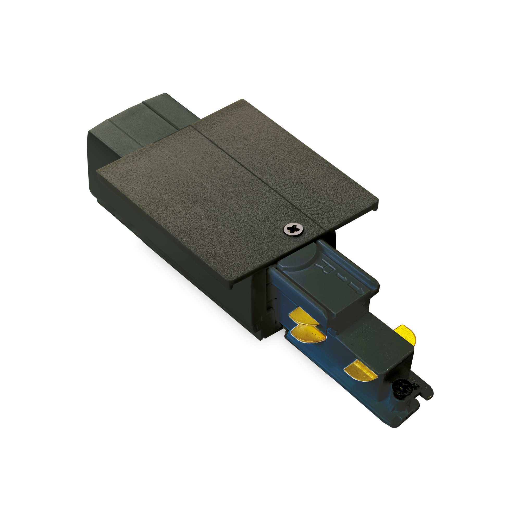 Ideal Lux Levý napáječ LINK TRIM MAIN CONNECTOR DALI/1-10V Barva: Černá, Stmívání: DALI, 1-10V