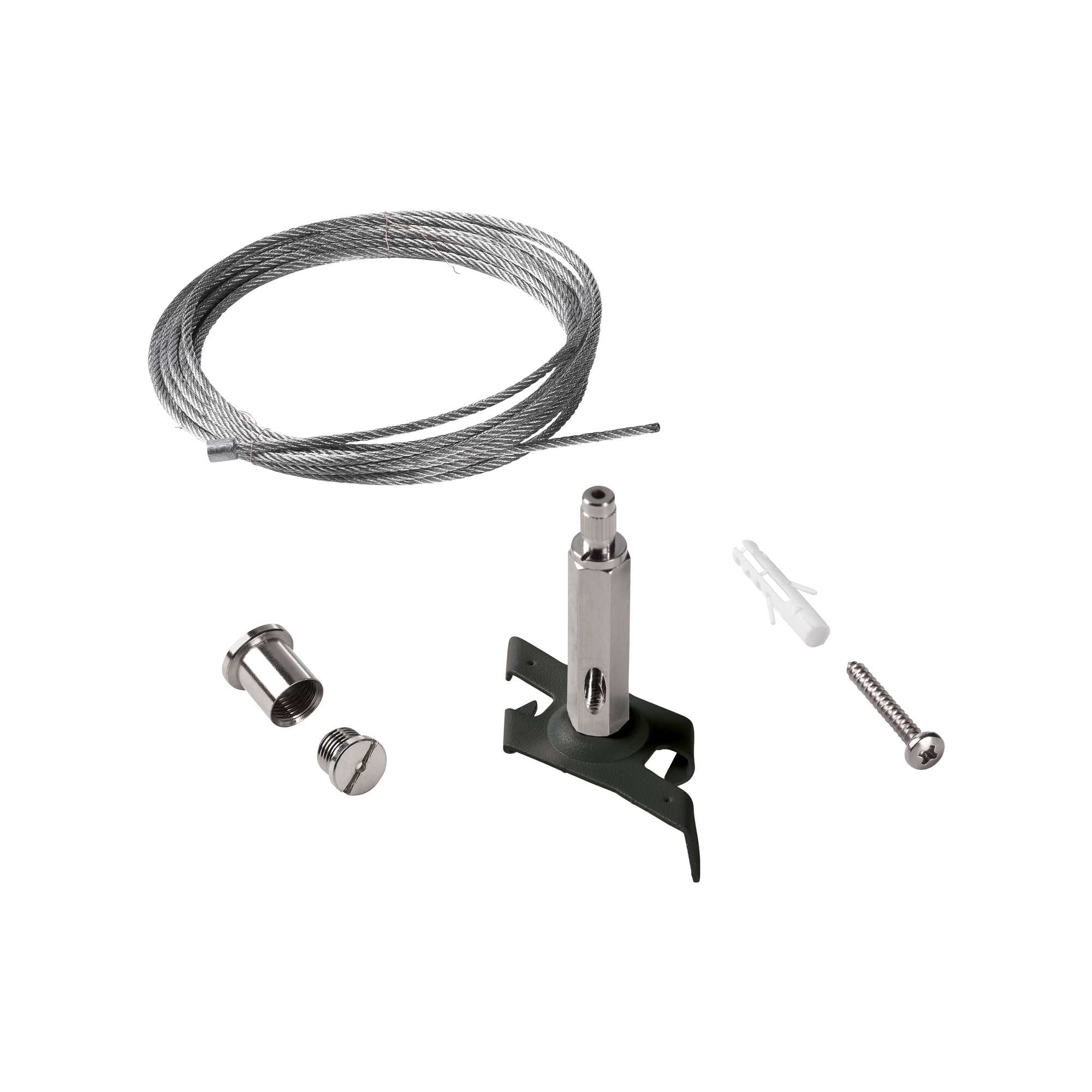 Ideal Lux Závěsné lanko LINK TRIMLESS KIT PENDANT Barva: Černá, Délka: 5000mm