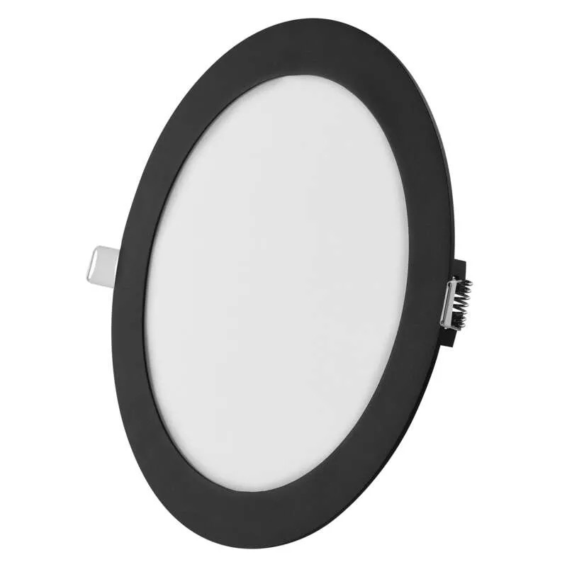 Emos lighting LED zápustný panel NEXXO ø22,5cm, 18W, CCT, kulatý, černý/stříbrný Barva: Černá