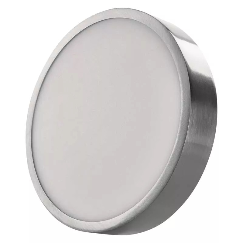 Emos lighting LED přisazený panel NEXXO ø22,5cm, 21W, CCT, kulatý Barva: Stříbrná