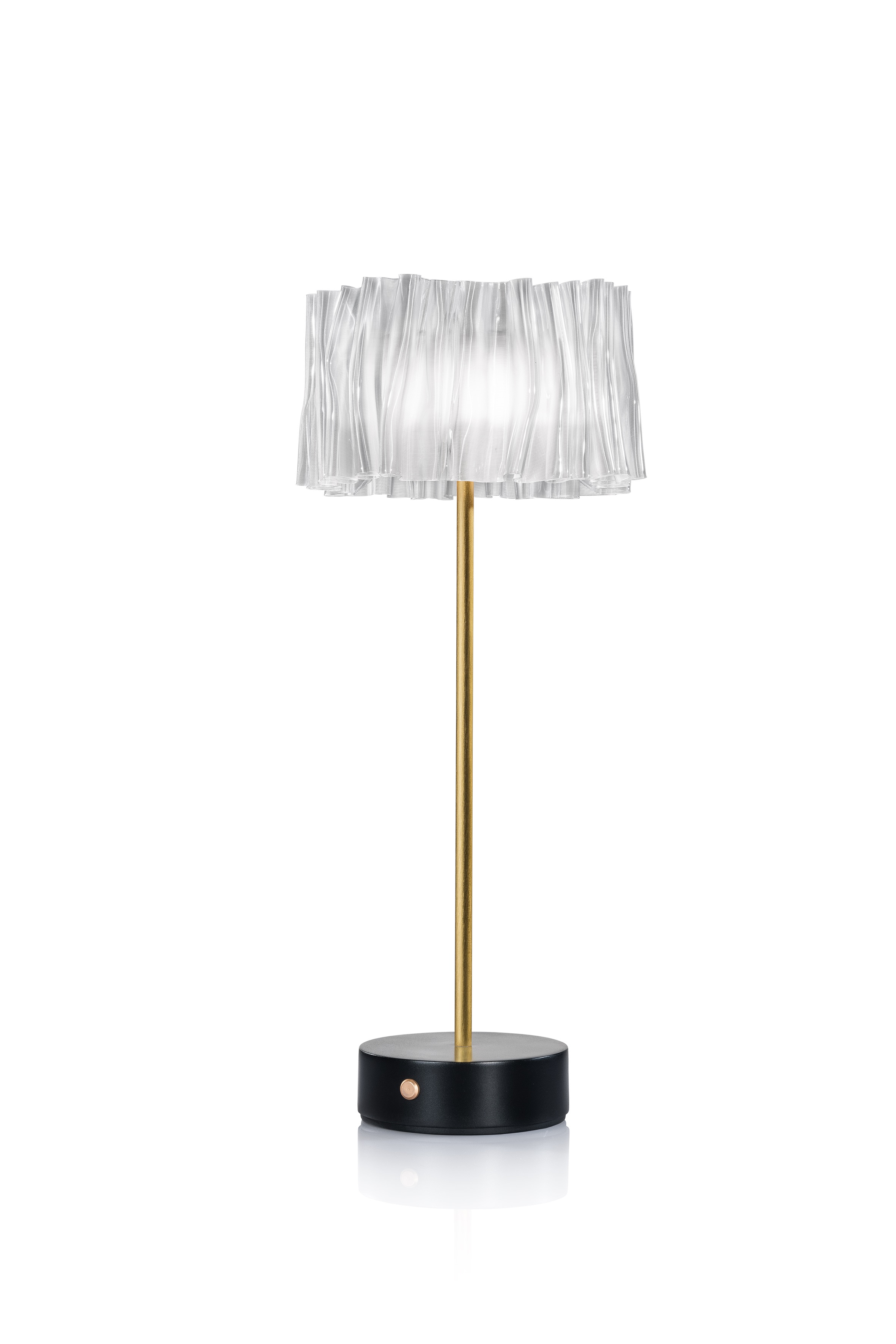 Slamp Stolní LED lampa ACCORDÉON BATTERY Barva: Černá