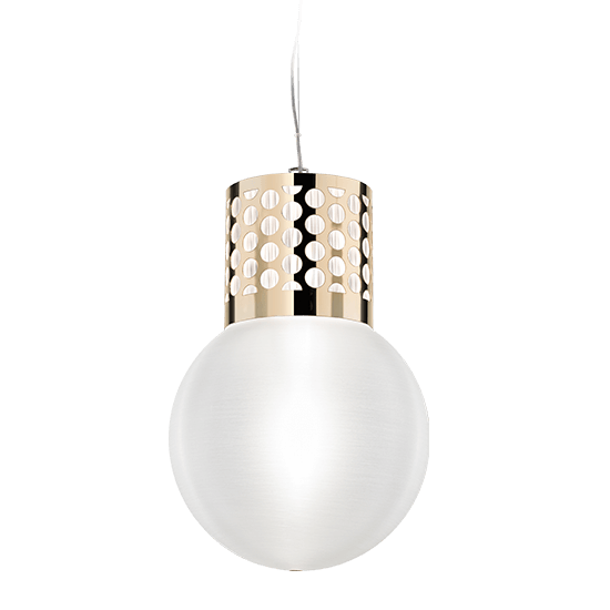 Slamp Závěsné svítidlo ATMOSFERA, ø30cm Barva: Zlatá