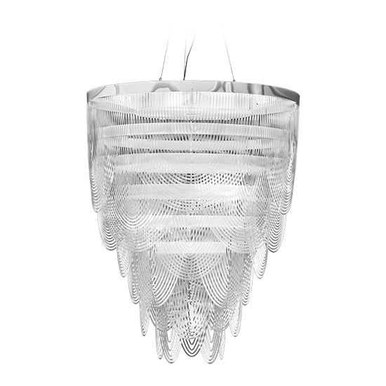 Slamp Závěsné svítidlo CEREMONY LARGE Barva: Transparentní