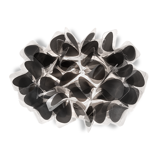Slamp Nástěnné svítidlo CLIZIA APPLIQUE - MAMA NON MAMA Barva: Černá