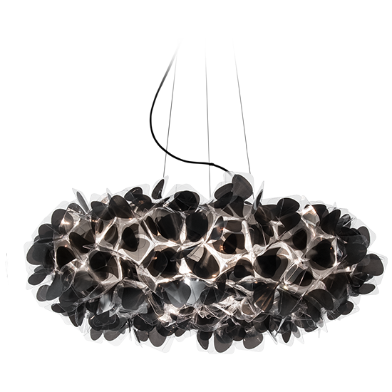Slamp Závěsné svítidlo CLIZIA LARGE - MAMA NON MAMA Barva: Černá, Barva kabelu: černá