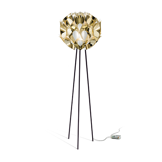 Slamp Stojací lampa FLORA Barva: Zlatá