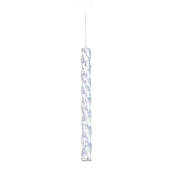 Slamp Závěsné LED svítidlo HUGO VERTICAL Barva: Transparentní