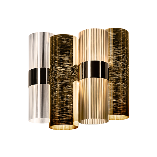 Slamp Nástěnné svítidlo LA LOLLO APPLIQUE Barva: Zlatá