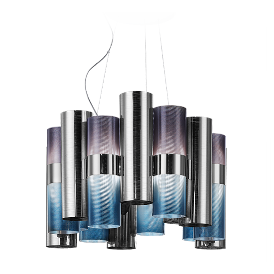 Slamp Závěsné LED svítidlo LA LOLLO M Barva: gradient
