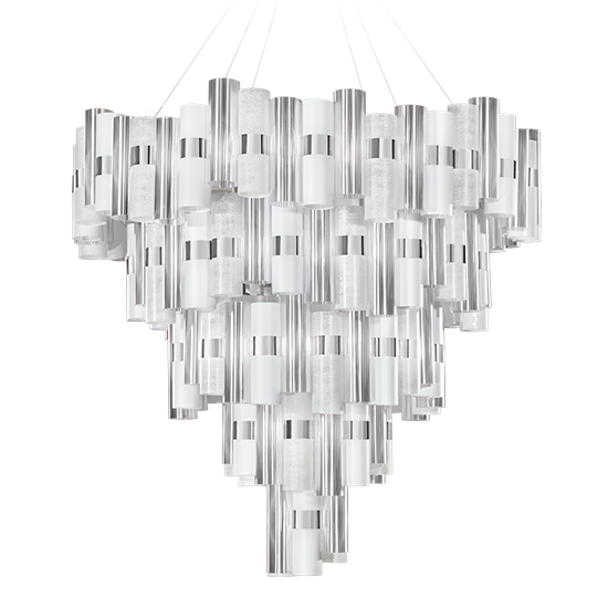Slamp Závěsné LED svítidlo LA LOLLONA 5 Barva: Bílá