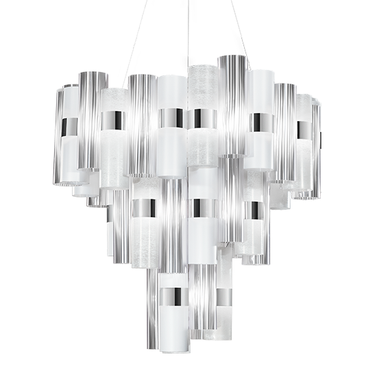 Slamp Závěsné LED svítidlo LA LOLLO XL Barva: Bílá