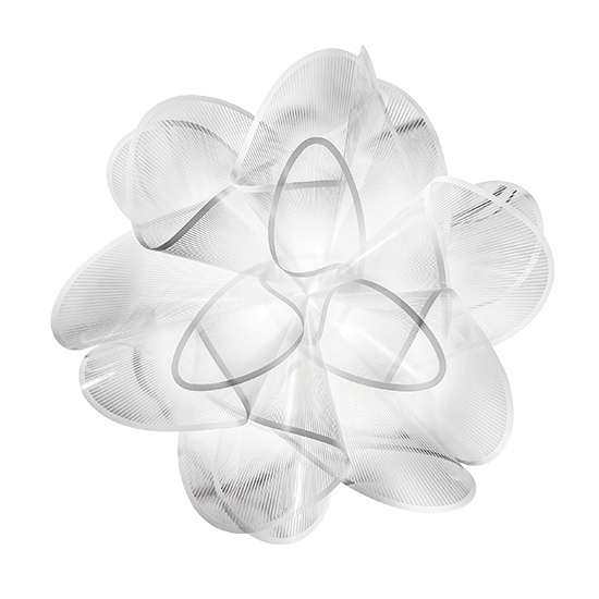 Slamp Stropní/nástěnné LED svítidlo LA BELLE ETOILE - WHITE