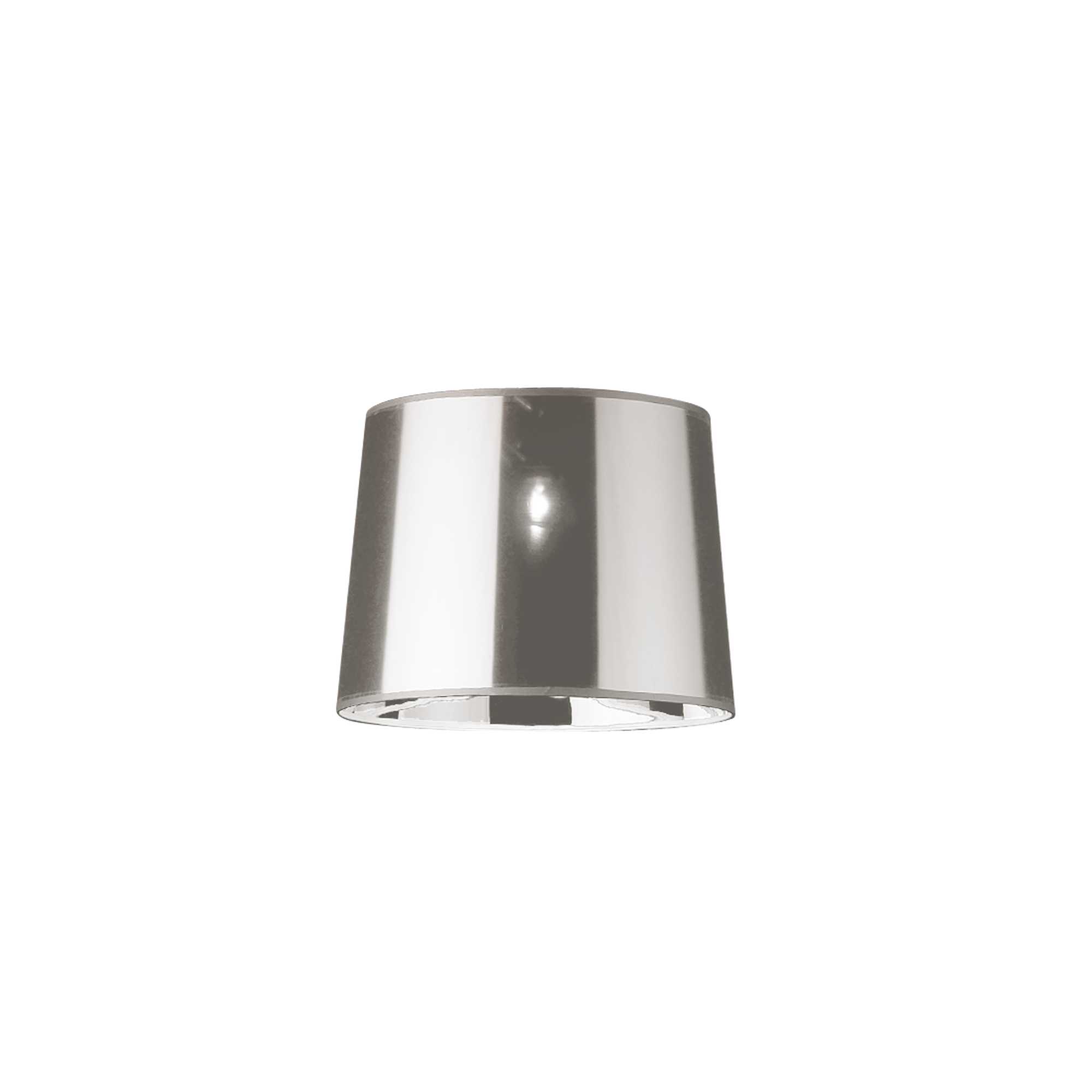 Levně Ideal Lux Stojací lampa DORSALE Barva stínidla: chrom, Barva podstavce: bílá