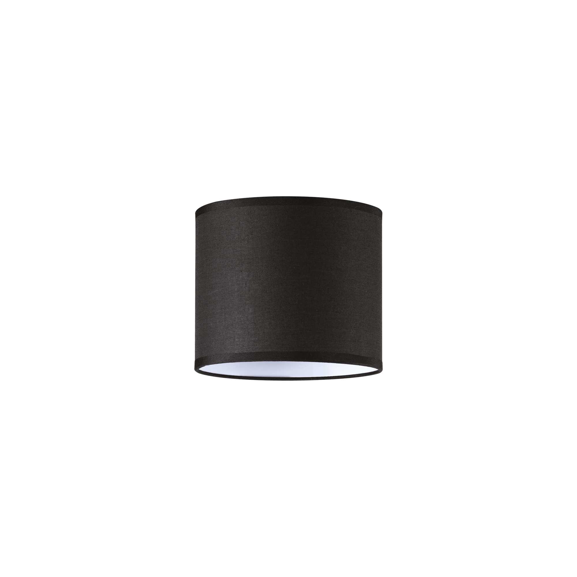 Levně Ideal Lux Stropní svítidlo SET UP, 16,5cm Barva stínidla: černá, Montura: bílá