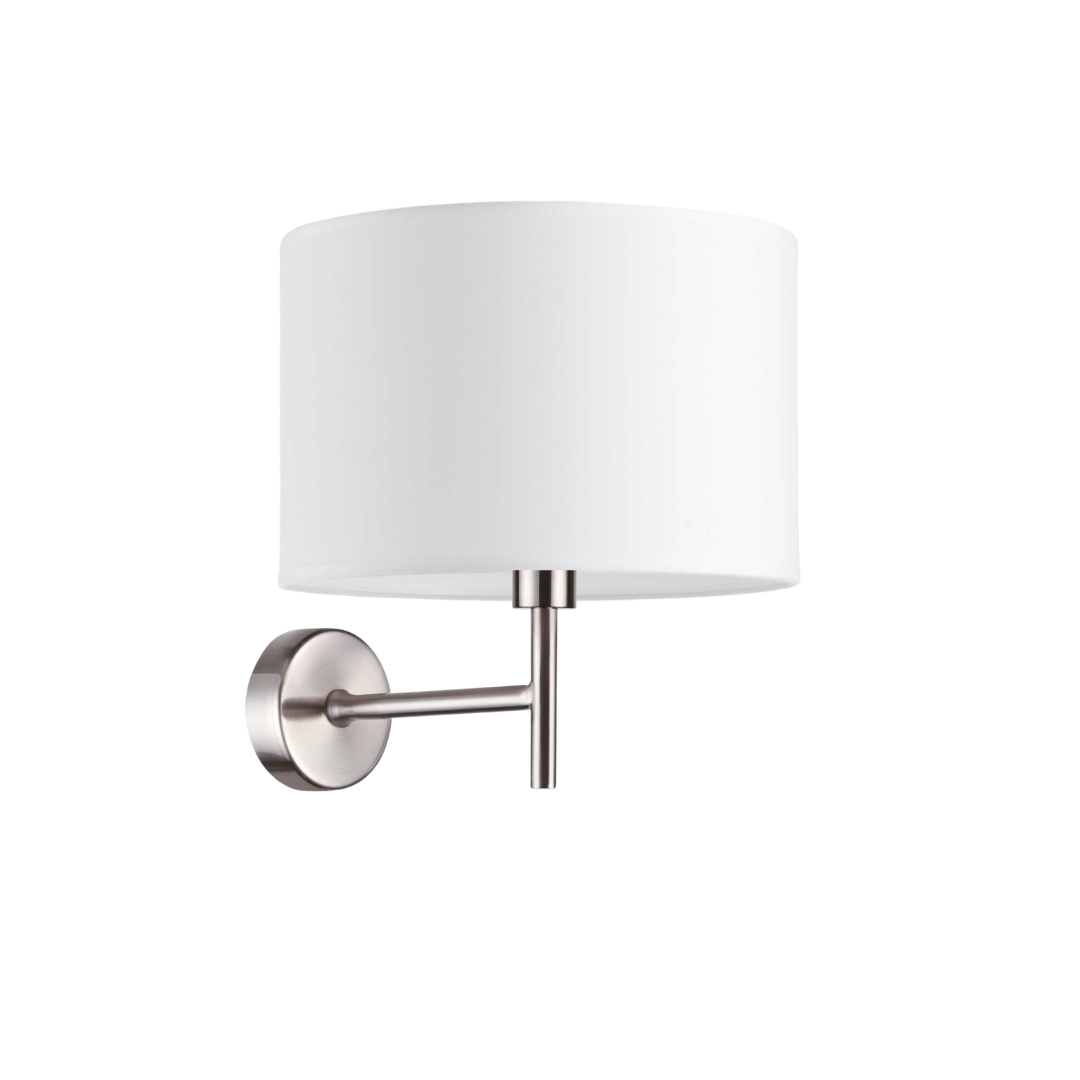 Levně Ideal Lux Nástěnné svítidlo SET UP, 30cm Barva stínidla: šedá, Montura: černá