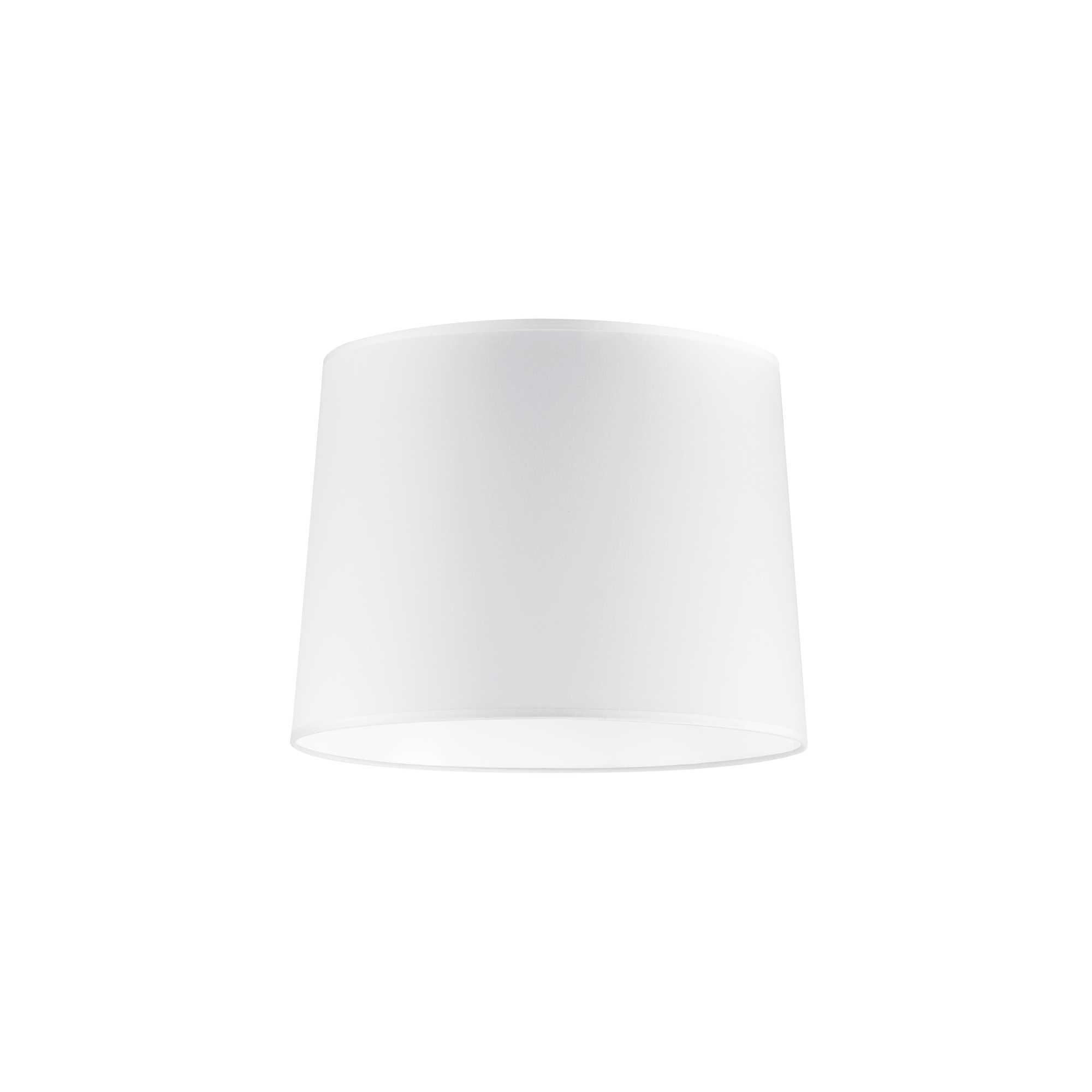 Levně Ideal Lux Stojací lampa SET UP, ⌀ 40cm Barva stínidla: bílá, Barva podstavce: bílá