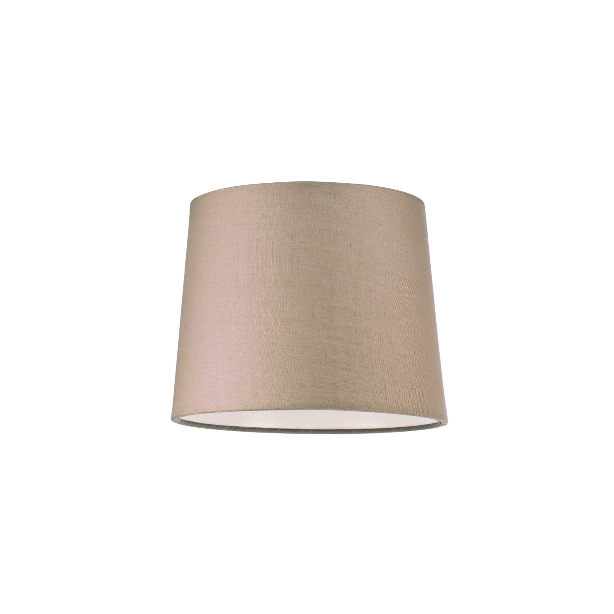 Levně Ideal Lux Stolní lampa SET UP, SMALL, ⌀16cm Barva stínidla: šedá, Barva podstavce: bílá