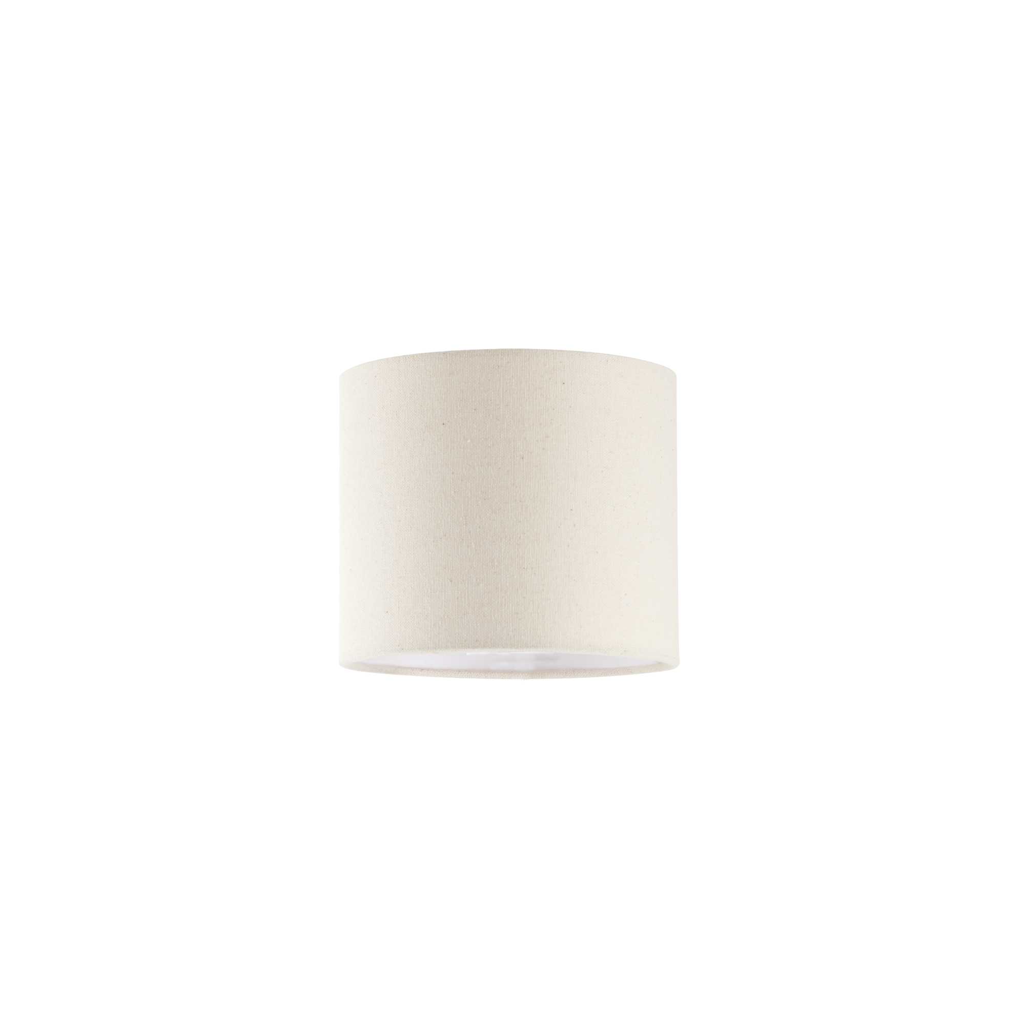 Levně Ideal Lux Stolní lampa SET UP, SMALL, ⌀16,5cm Barva stínidla: béžová, Barva podstavce: bílá