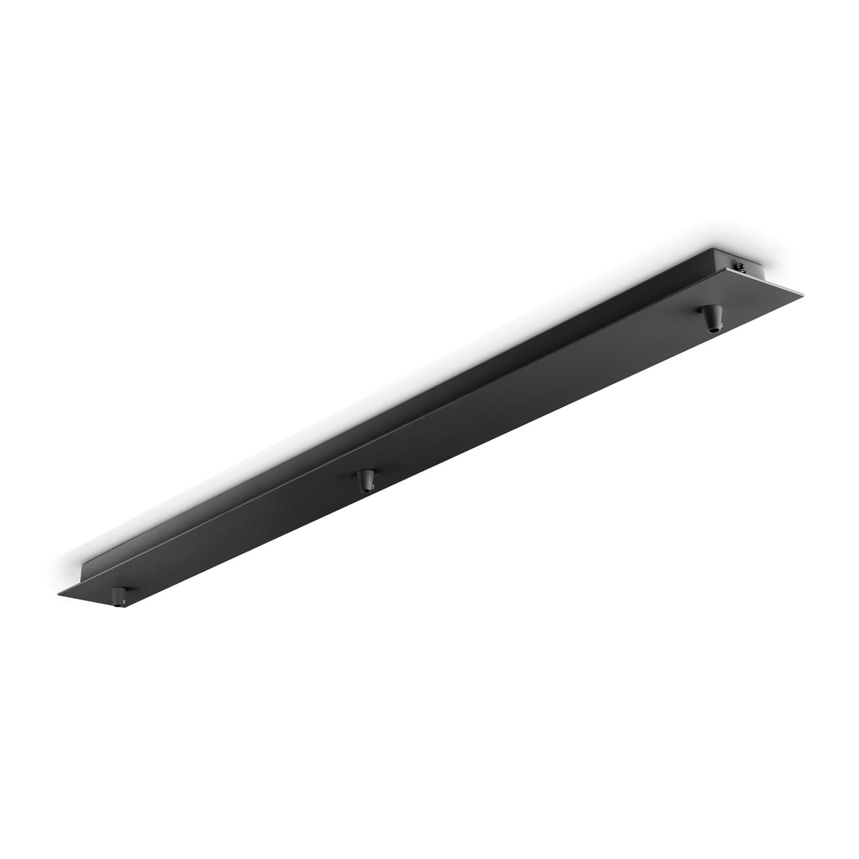 Ideal Lux Standardní lineární montura pro 3 kabely Barva: Černá