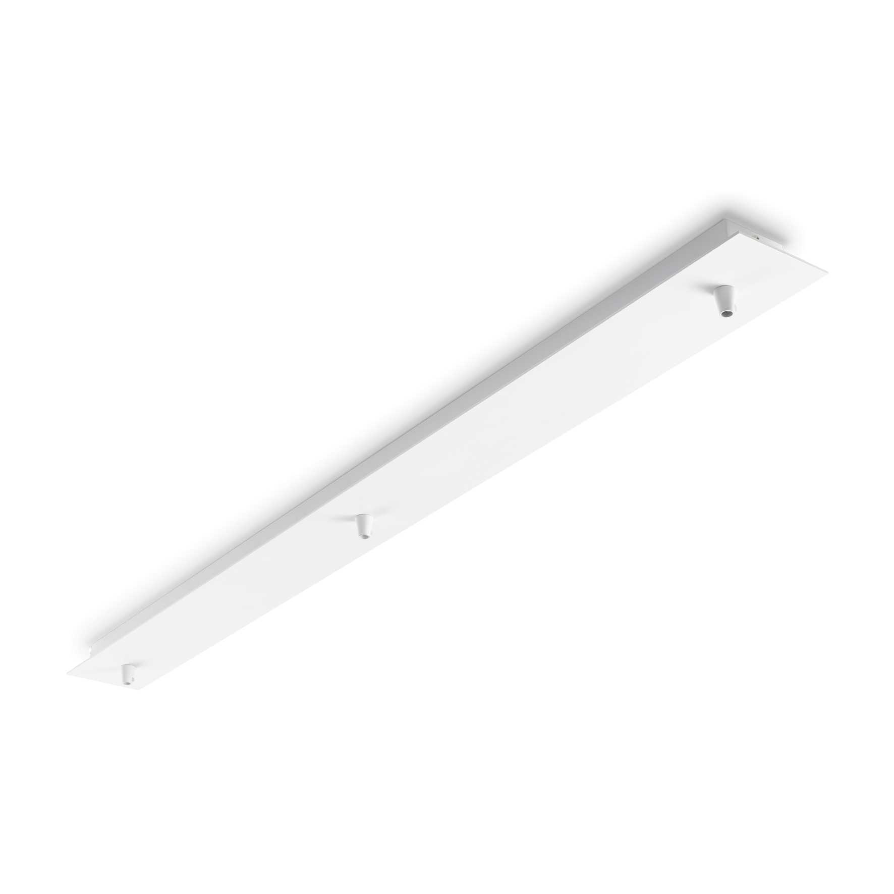 Ideal Lux Standardní lineární montura pro 3 kabely Barva: Bílá
