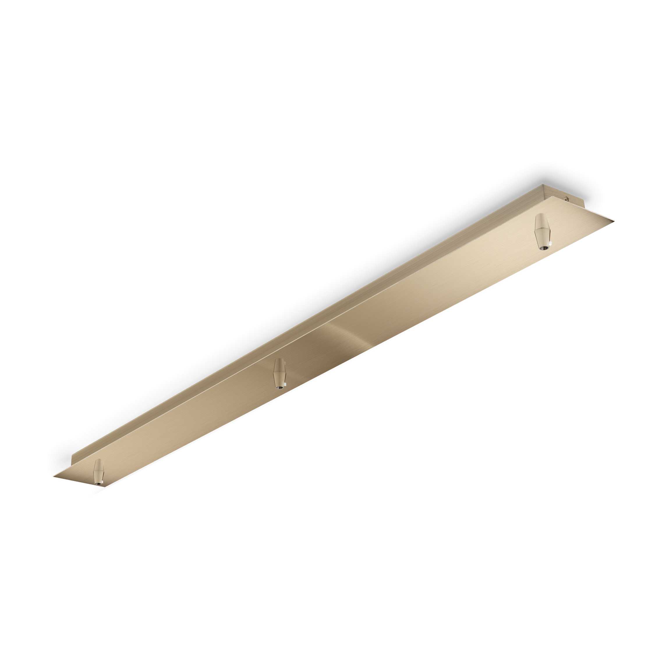 Ideal Lux Standardní lineární montura pro 3 kabely Barva: Mosaz