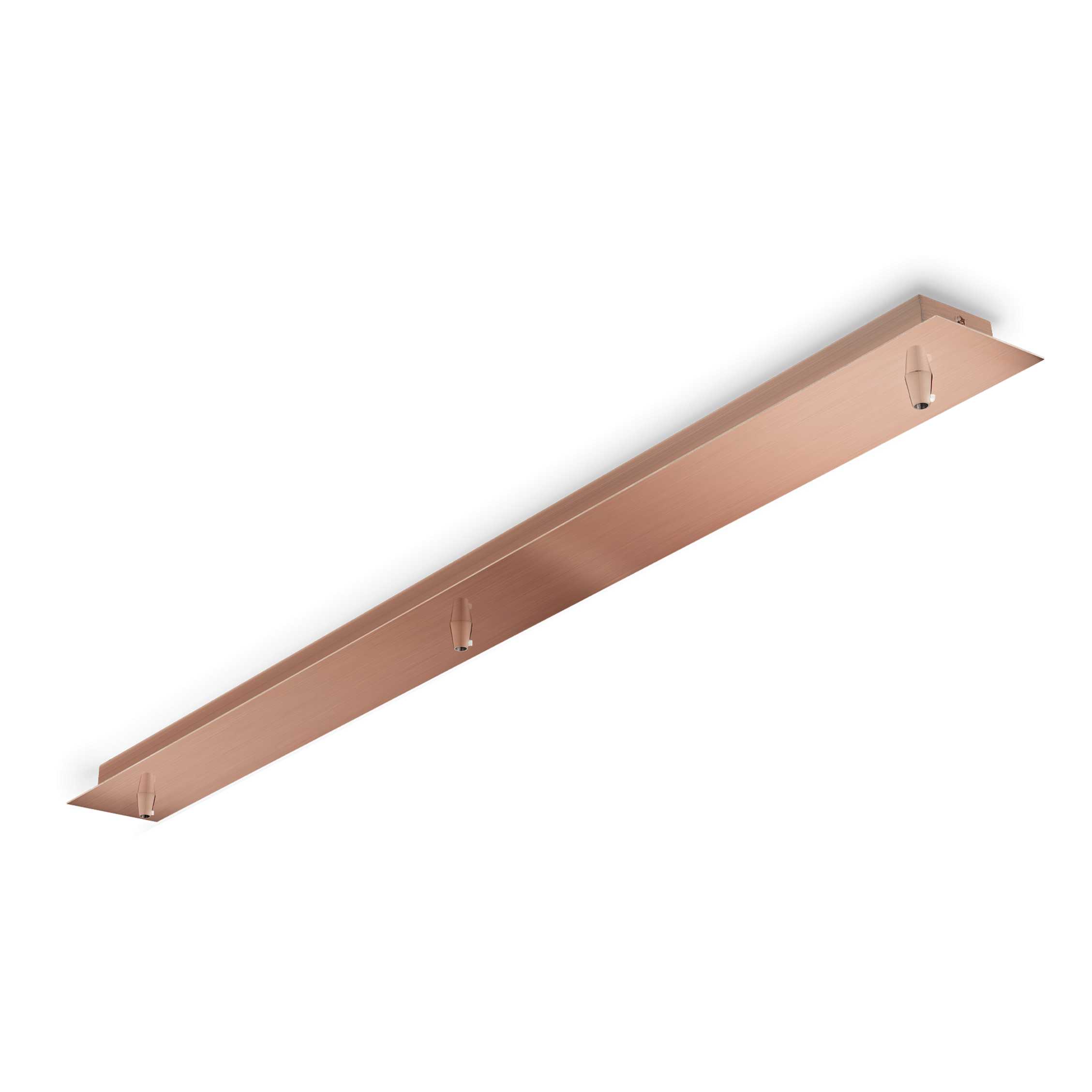 Ideal Lux Standardní lineární montura pro 3 kabely Barva: Měděná