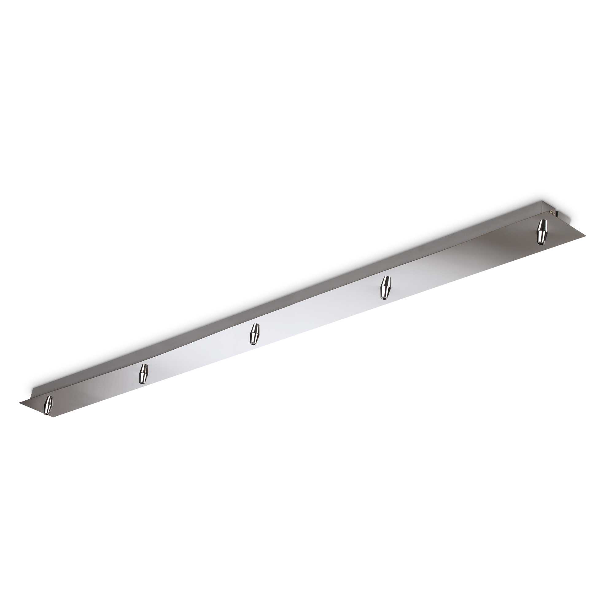 Ideal Lux Standardní lineární montura pro 5 kabelů Barva: Chrom