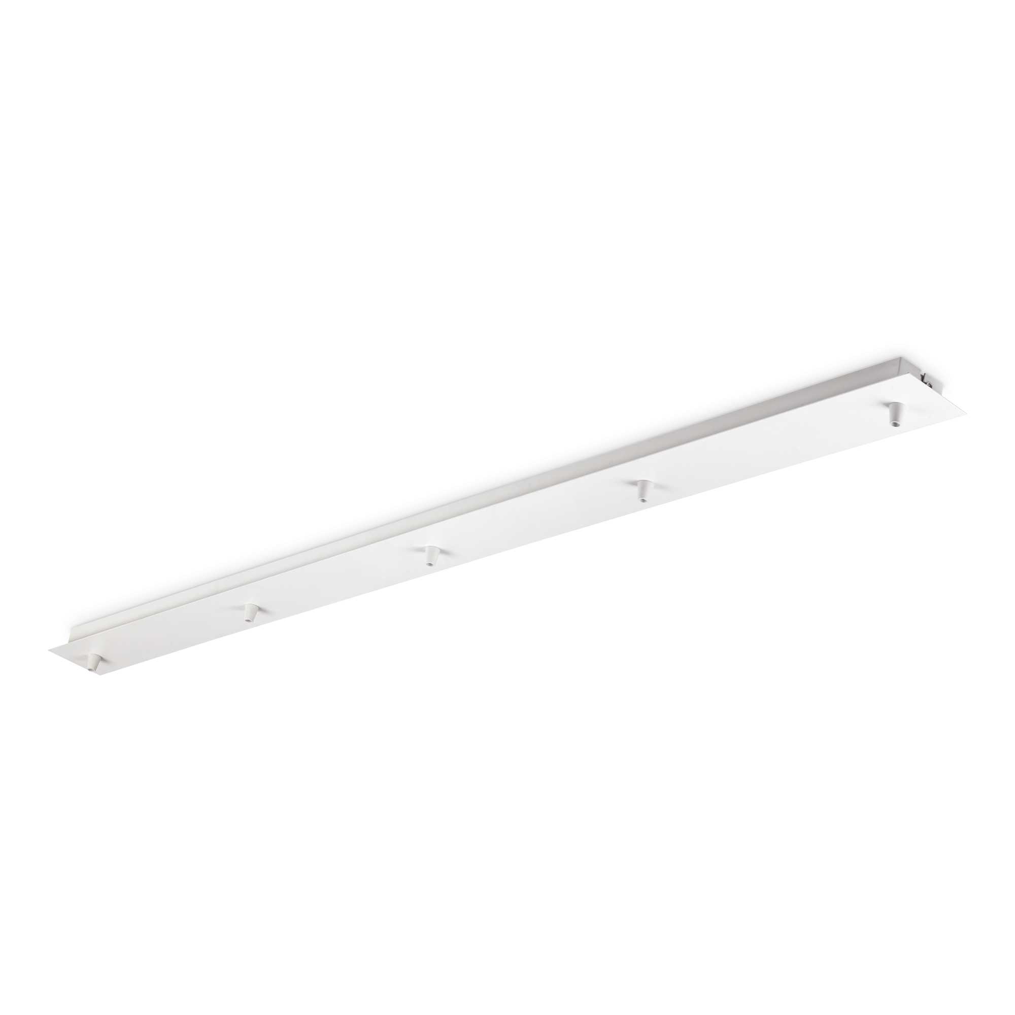 Ideal Lux Standardní lineární montura pro 5 kabelů Barva: Bílá